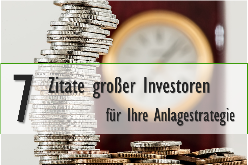 7 Zitate Investoren